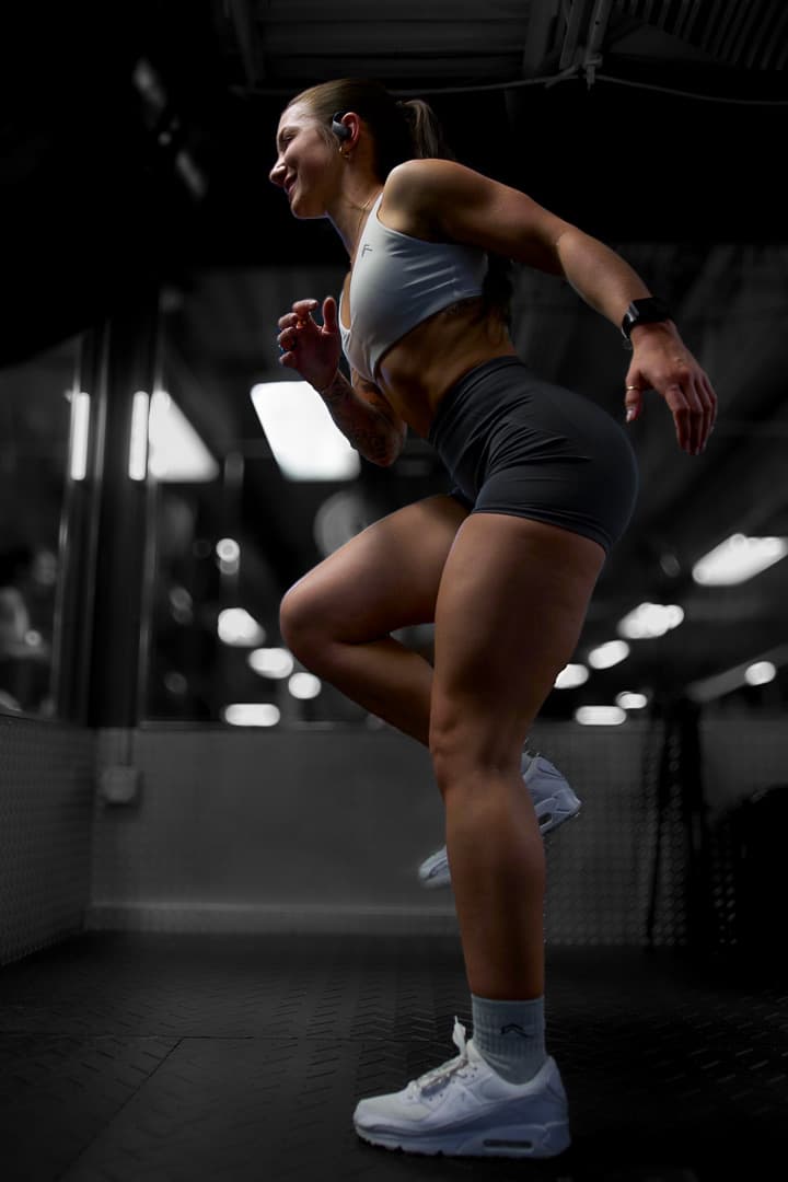 Lindsey Training Action Shot